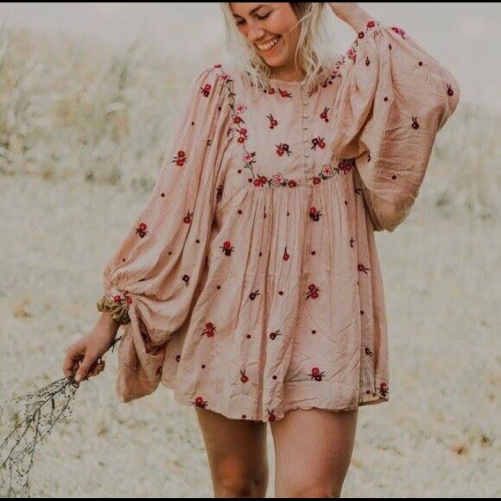 Free People Kiss From A Rose blouse